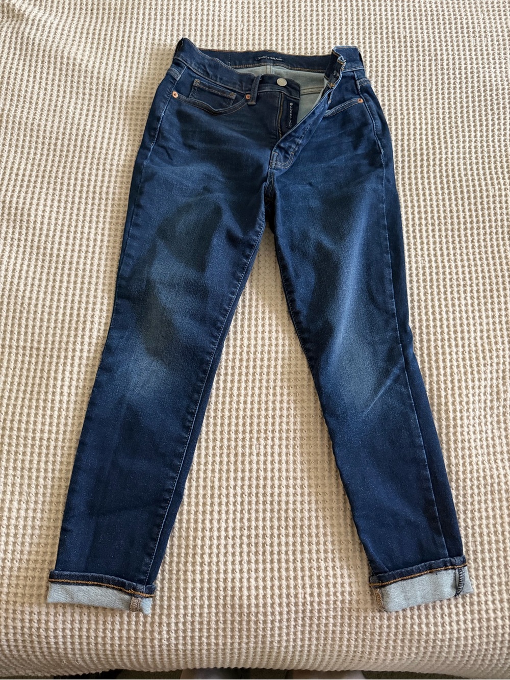 Lucky Brand Women’s Dark Blue Skinny Jeans